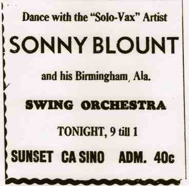 Sonny Blount Swing Orch