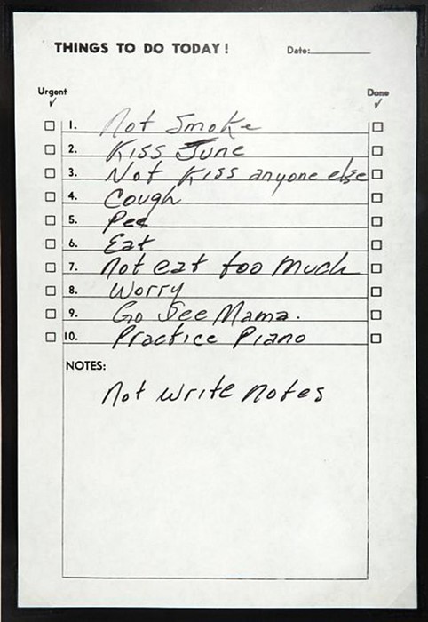 Johnny Cash list